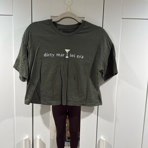 Dirty Martini crop top